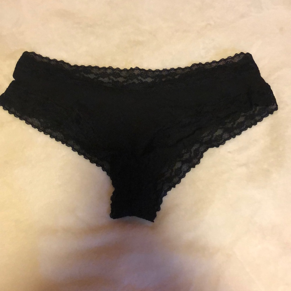 Black thong